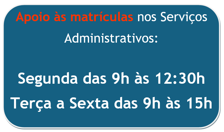 Apoio às matrículas