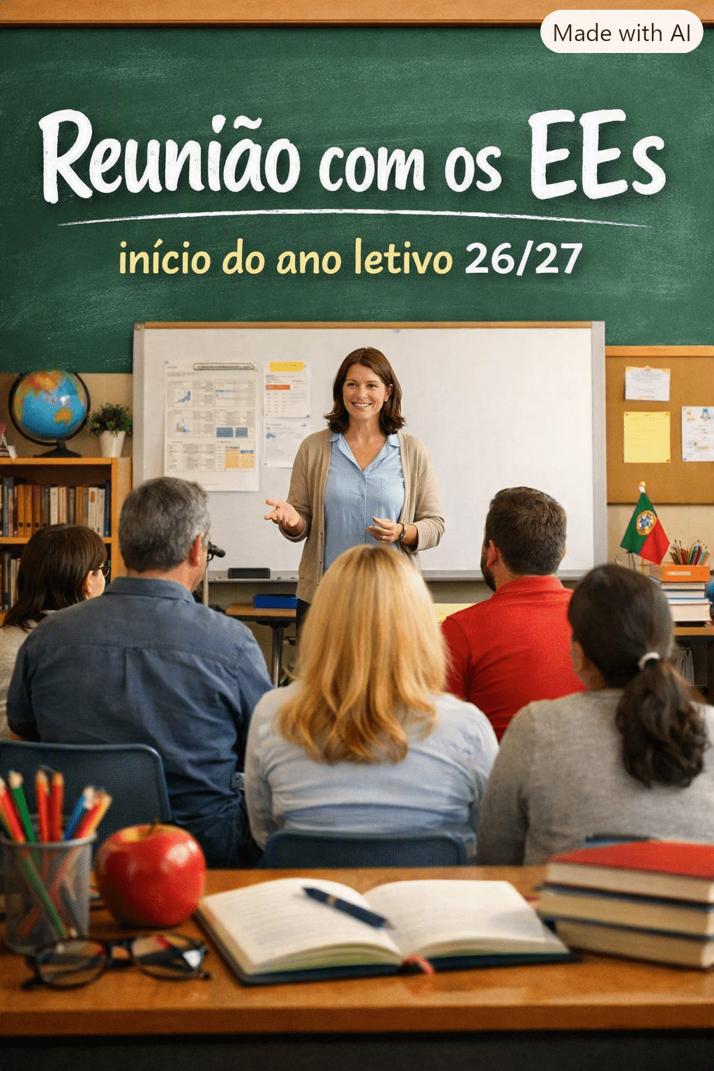 Reuniões início do ano letivo